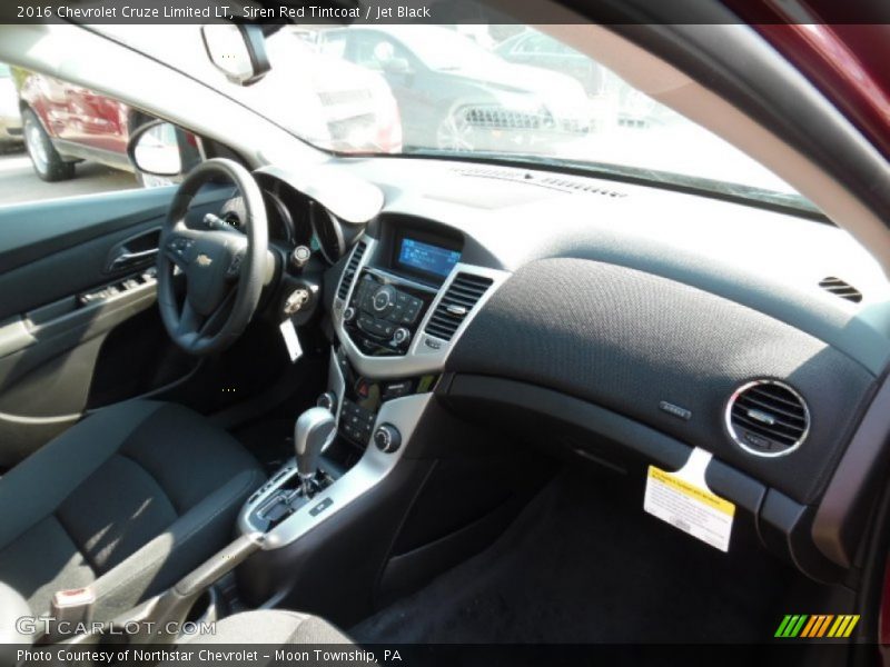 Siren Red Tintcoat / Jet Black 2016 Chevrolet Cruze Limited LT