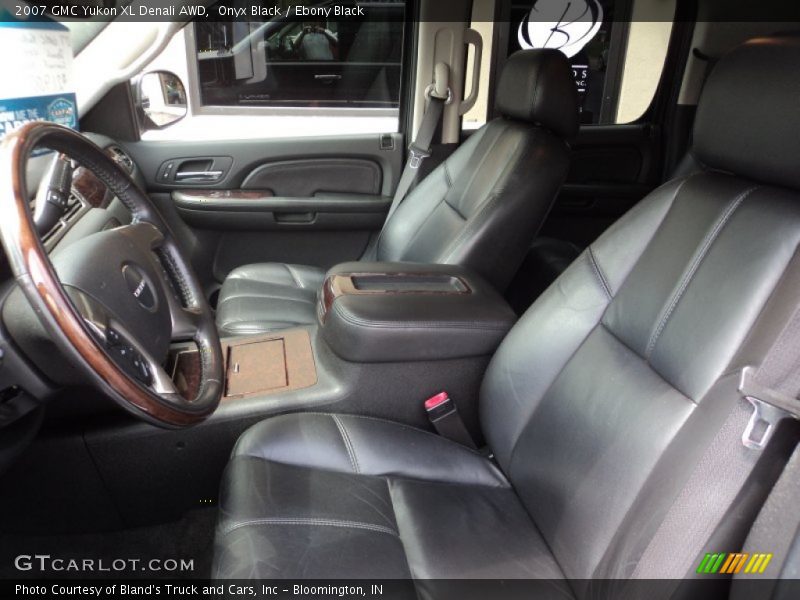 Onyx Black / Ebony Black 2007 GMC Yukon XL Denali AWD