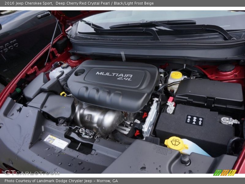  2016 Cherokee Sport Engine - 2.4 Liter SOHC 16-Valve MultiAir 4 Cylinder
