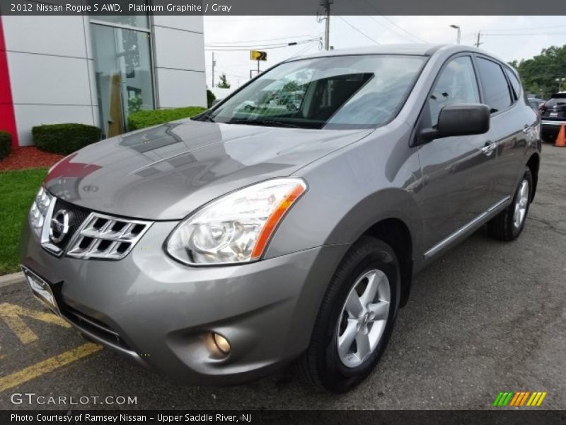 Platinum Graphite / Gray 2012 Nissan Rogue S AWD