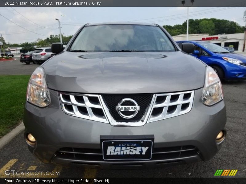 Platinum Graphite / Gray 2012 Nissan Rogue S AWD
