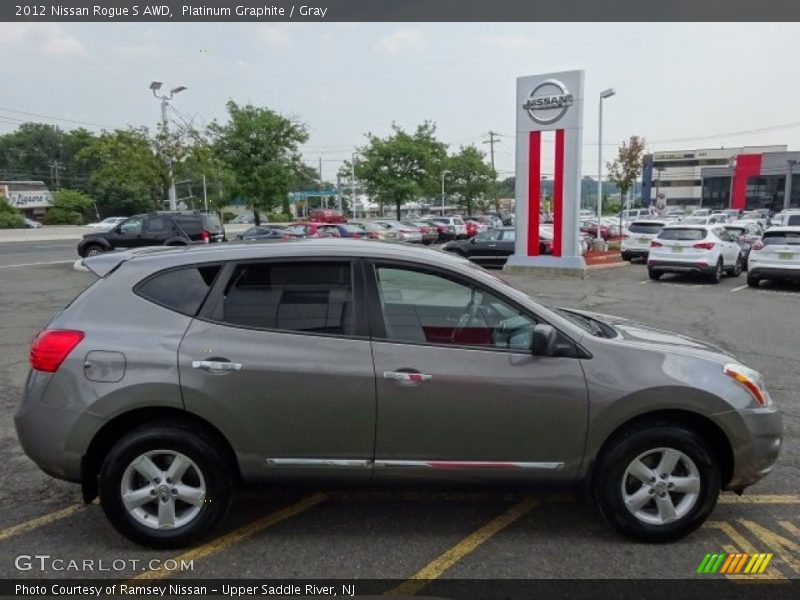 Platinum Graphite / Gray 2012 Nissan Rogue S AWD