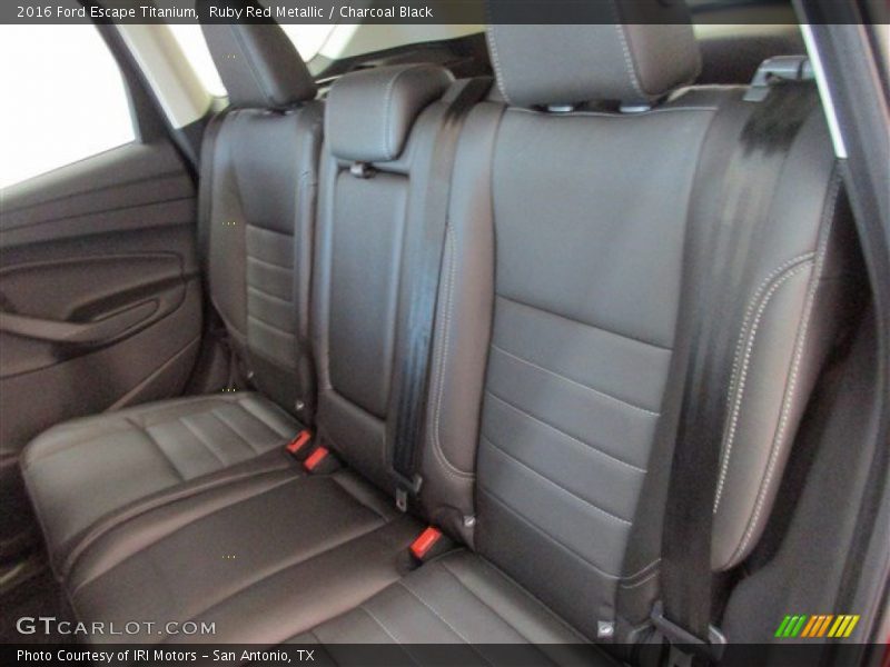 Ruby Red Metallic / Charcoal Black 2016 Ford Escape Titanium