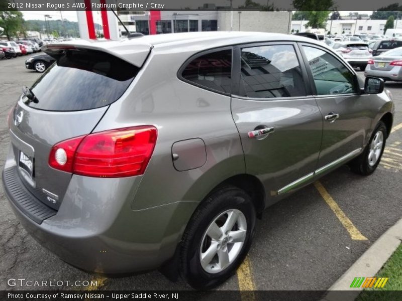 Platinum Graphite / Gray 2012 Nissan Rogue S AWD