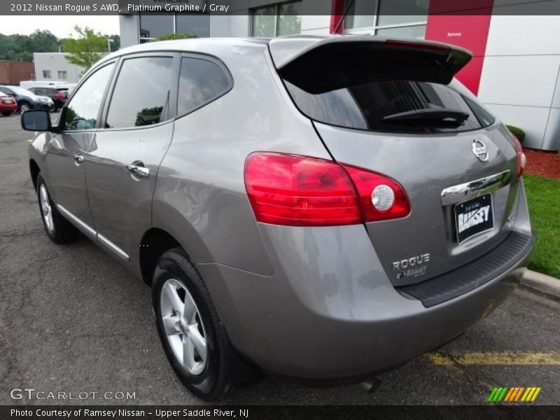 Platinum Graphite / Gray 2012 Nissan Rogue S AWD