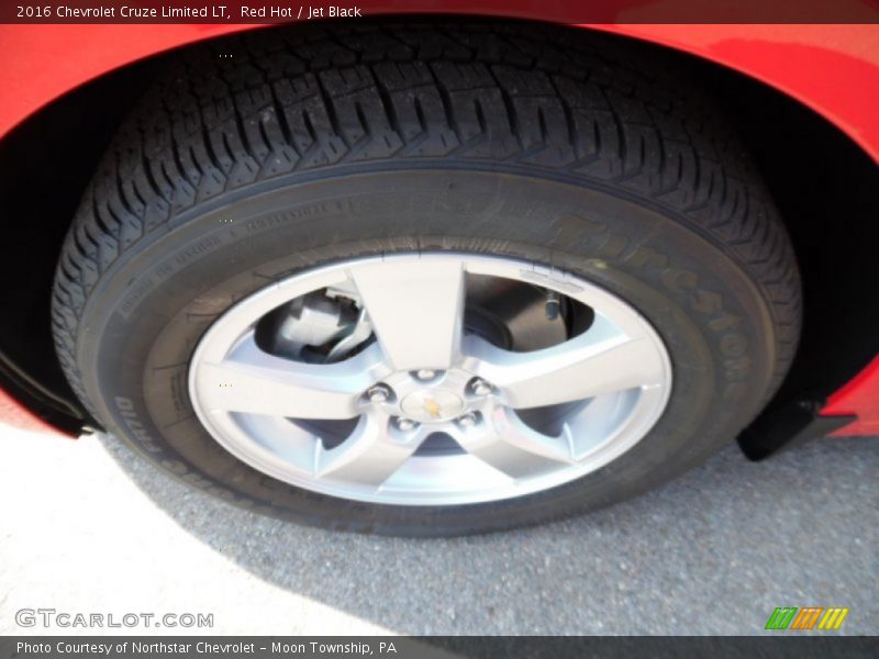 Red Hot / Jet Black 2016 Chevrolet Cruze Limited LT