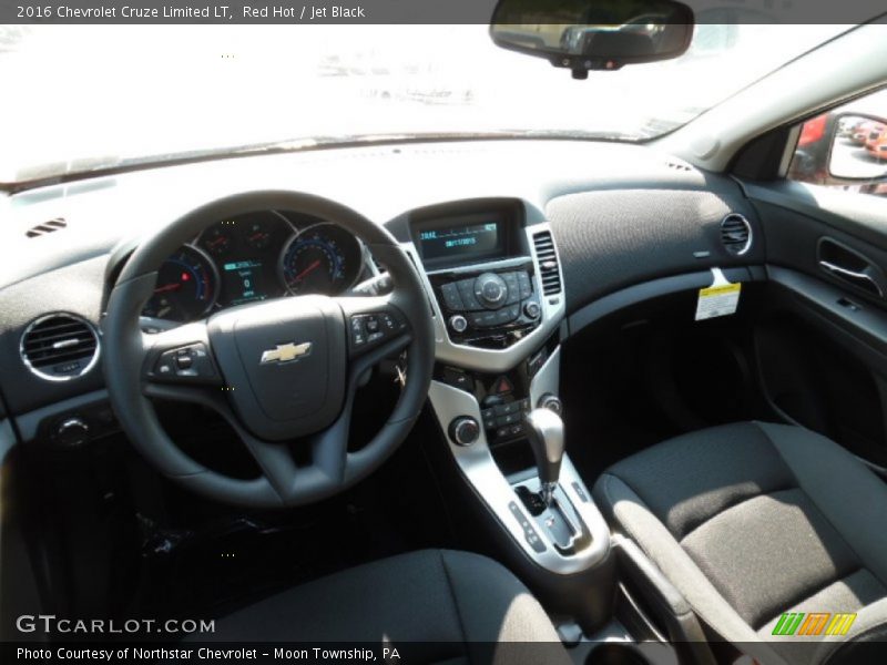 Red Hot / Jet Black 2016 Chevrolet Cruze Limited LT