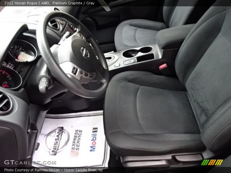 Platinum Graphite / Gray 2012 Nissan Rogue S AWD