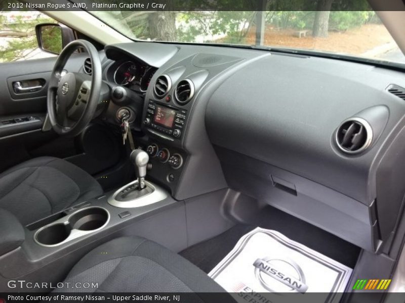 Platinum Graphite / Gray 2012 Nissan Rogue S AWD