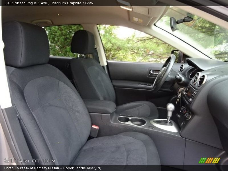Platinum Graphite / Gray 2012 Nissan Rogue S AWD