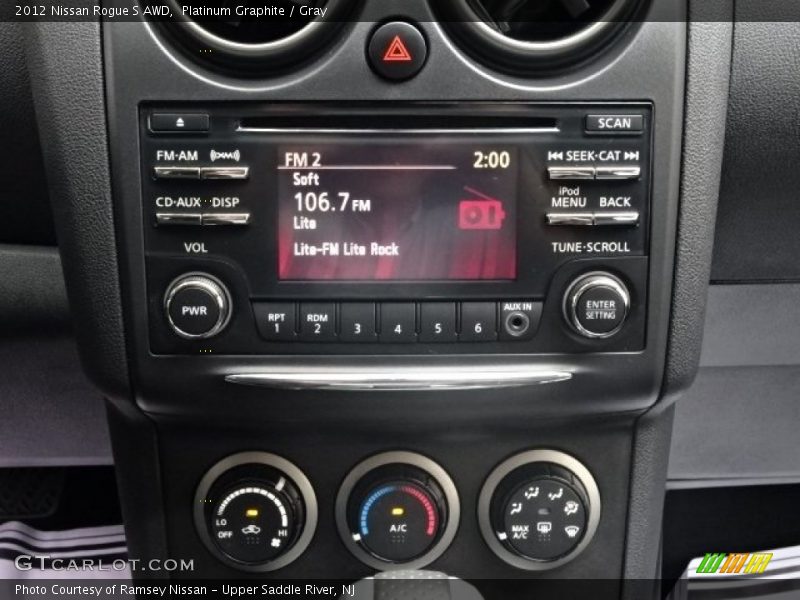 Platinum Graphite / Gray 2012 Nissan Rogue S AWD