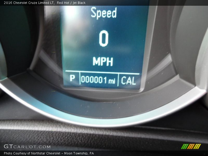 Red Hot / Jet Black 2016 Chevrolet Cruze Limited LT