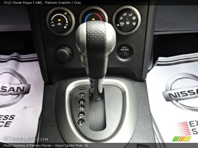 Platinum Graphite / Gray 2012 Nissan Rogue S AWD