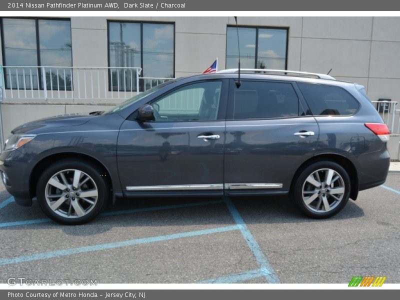 Dark Slate / Charcoal 2014 Nissan Pathfinder Platinum AWD