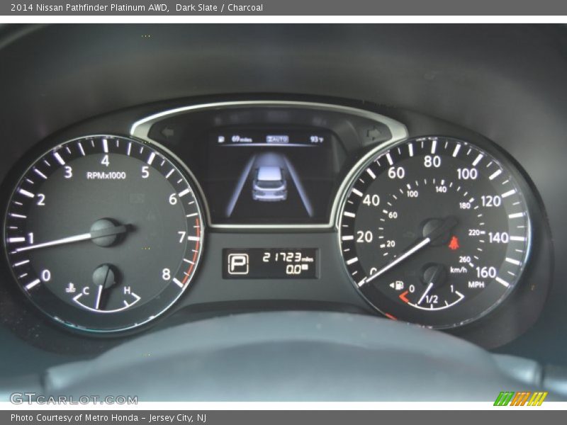 Dark Slate / Charcoal 2014 Nissan Pathfinder Platinum AWD