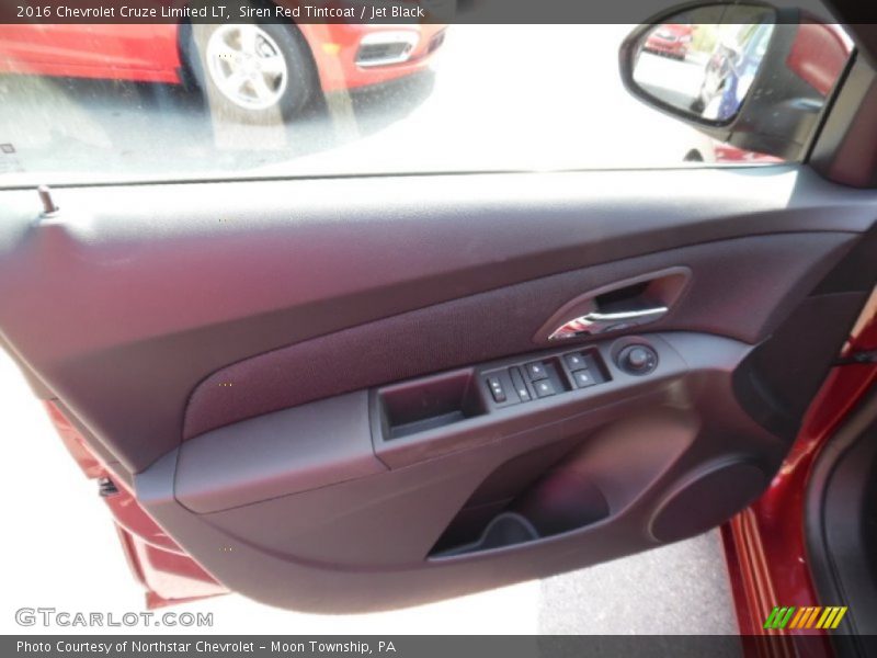 Siren Red Tintcoat / Jet Black 2016 Chevrolet Cruze Limited LT