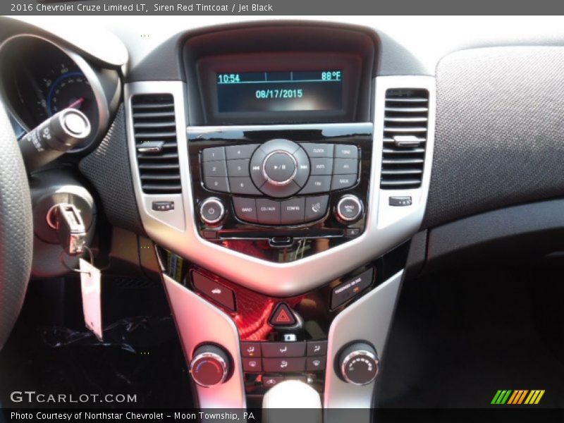 Siren Red Tintcoat / Jet Black 2016 Chevrolet Cruze Limited LT