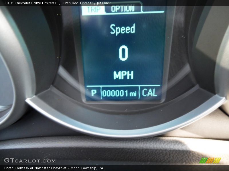 Siren Red Tintcoat / Jet Black 2016 Chevrolet Cruze Limited LT
