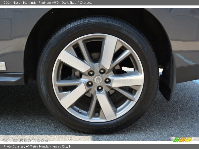 Dark Slate / Charcoal 2014 Nissan Pathfinder Platinum AWD