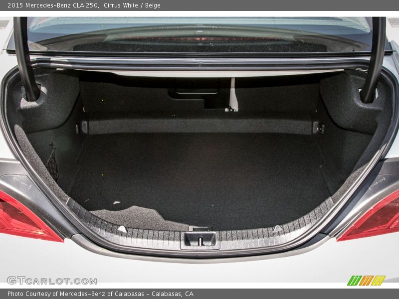 Cirrus White / Beige 2015 Mercedes-Benz CLA 250