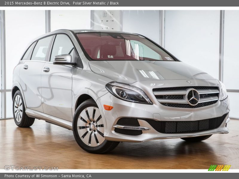 Polar Silver Metallic / Black 2015 Mercedes-Benz B Electric Drive