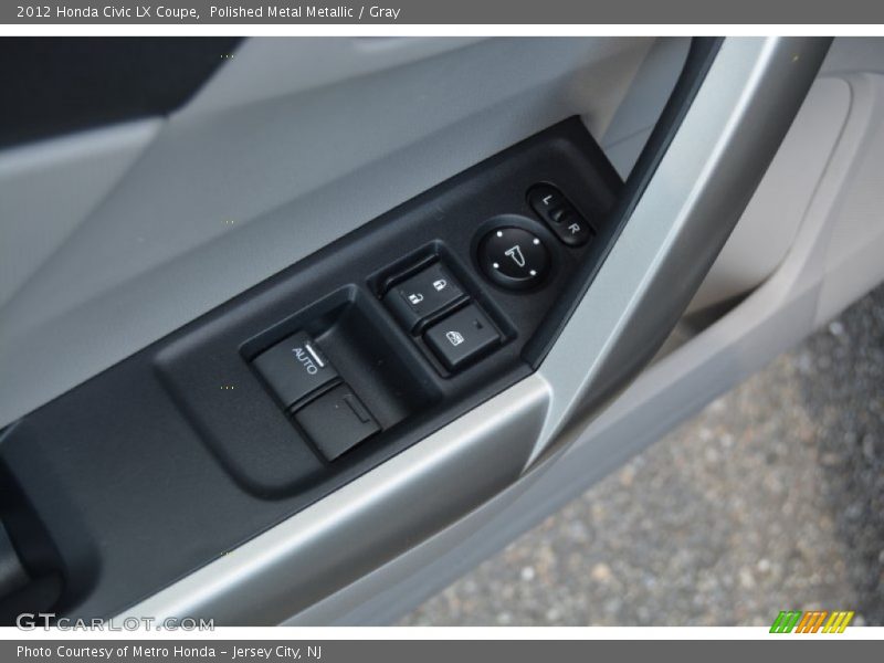 Polished Metal Metallic / Gray 2012 Honda Civic LX Coupe