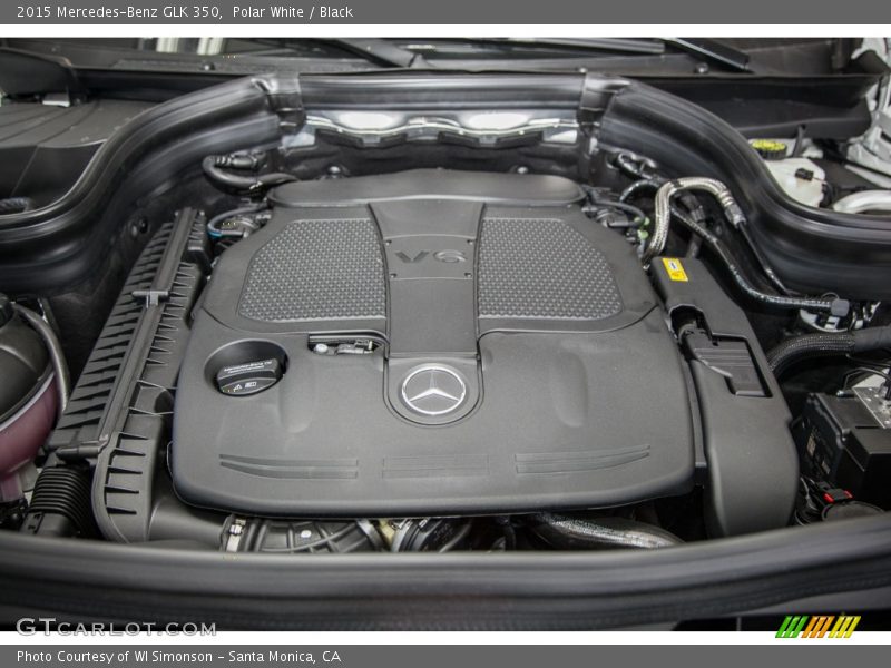 Polar White / Black 2015 Mercedes-Benz GLK 350
