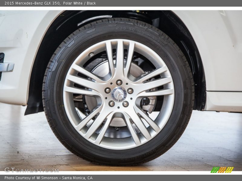 Polar White / Black 2015 Mercedes-Benz GLK 350