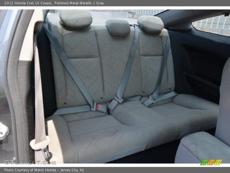Polished Metal Metallic / Gray 2012 Honda Civic LX Coupe
