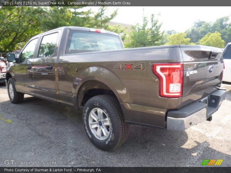 Caribou Metallic / Medium Earth Gray 2015 Ford F150 XL SuperCrew 4x4