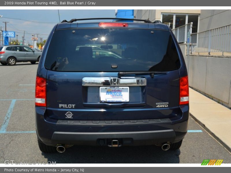 Bali Blue Pearl / Gray 2009 Honda Pilot Touring 4WD