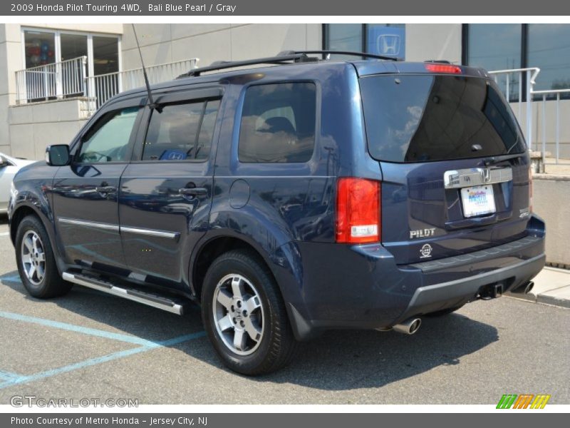 Bali Blue Pearl / Gray 2009 Honda Pilot Touring 4WD
