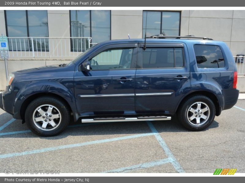 Bali Blue Pearl / Gray 2009 Honda Pilot Touring 4WD