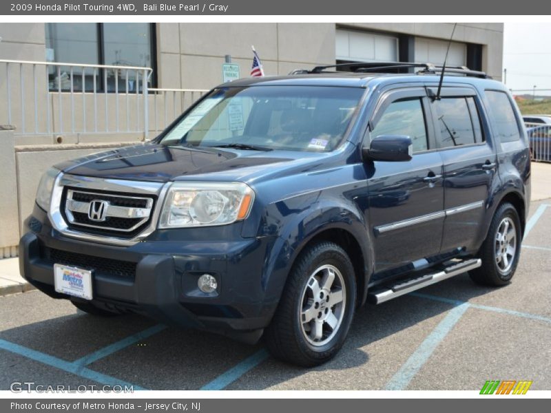 Bali Blue Pearl / Gray 2009 Honda Pilot Touring 4WD