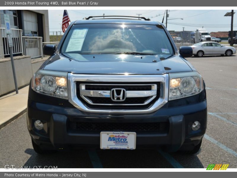 Bali Blue Pearl / Gray 2009 Honda Pilot Touring 4WD