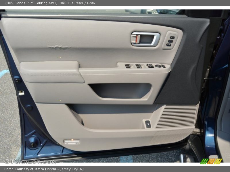 Bali Blue Pearl / Gray 2009 Honda Pilot Touring 4WD