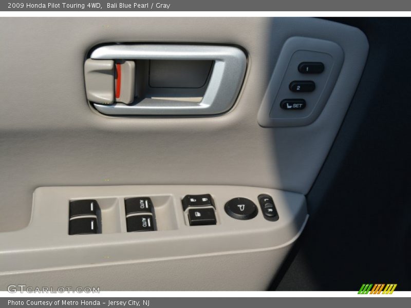 Bali Blue Pearl / Gray 2009 Honda Pilot Touring 4WD