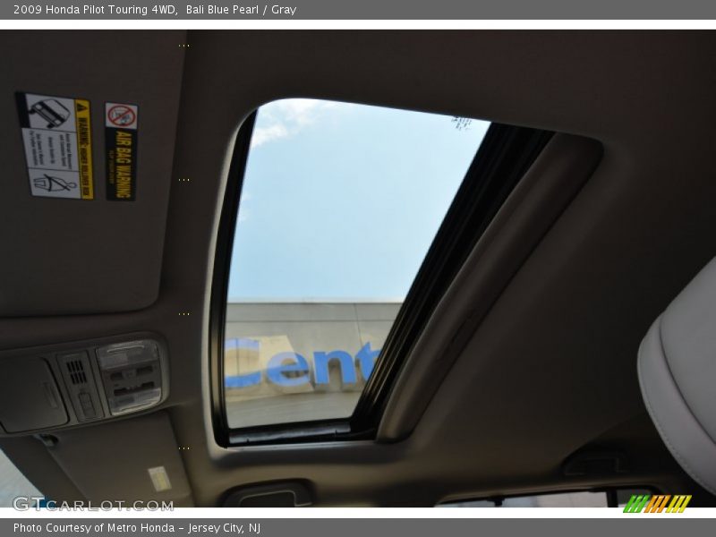Bali Blue Pearl / Gray 2009 Honda Pilot Touring 4WD