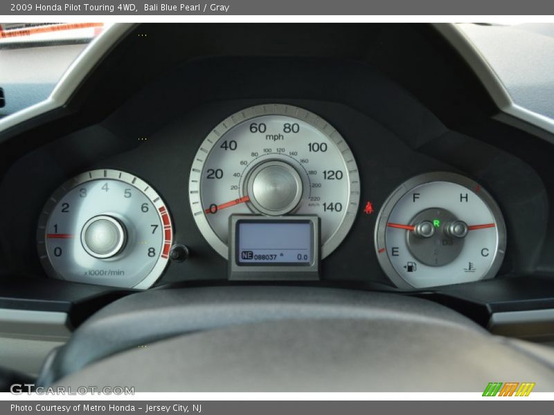 Bali Blue Pearl / Gray 2009 Honda Pilot Touring 4WD