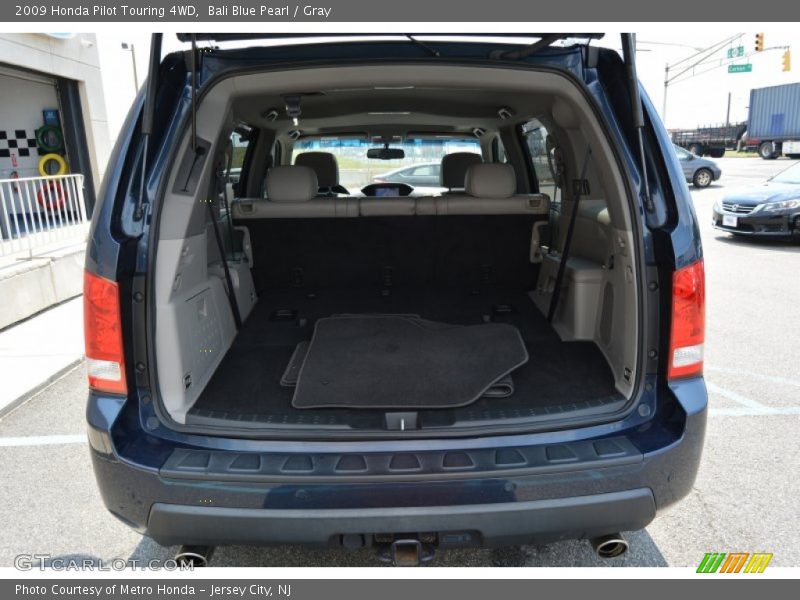 Bali Blue Pearl / Gray 2009 Honda Pilot Touring 4WD