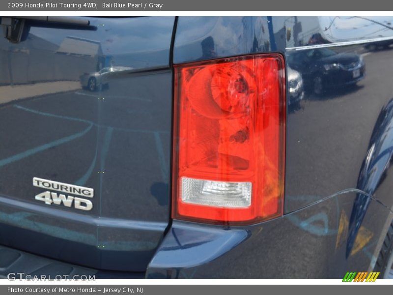 Bali Blue Pearl / Gray 2009 Honda Pilot Touring 4WD