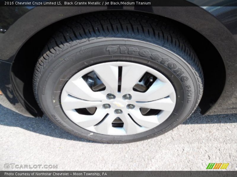 Black Granite Metallic / Jet Black/Medium Titanium 2016 Chevrolet Cruze Limited LS