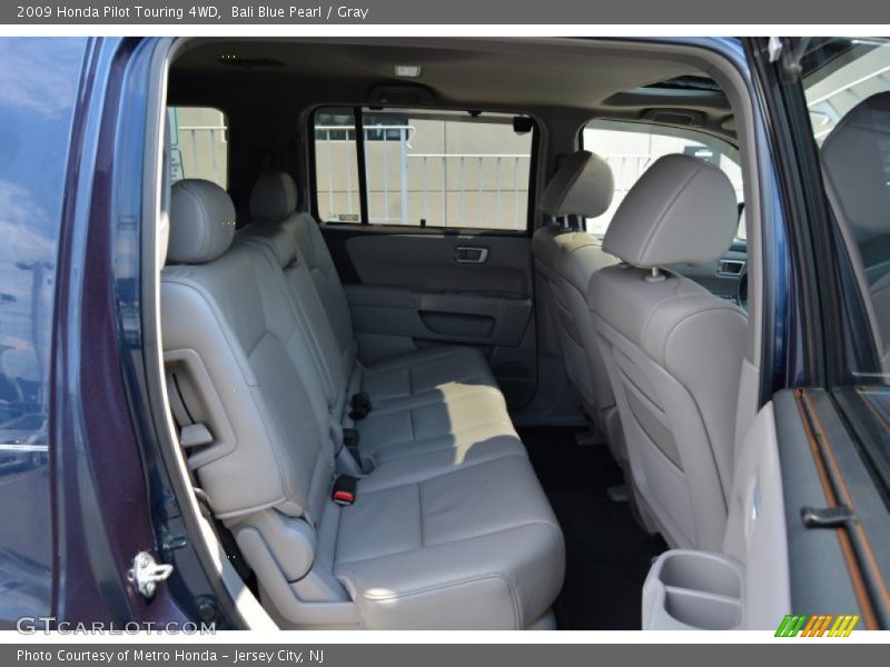 Bali Blue Pearl / Gray 2009 Honda Pilot Touring 4WD