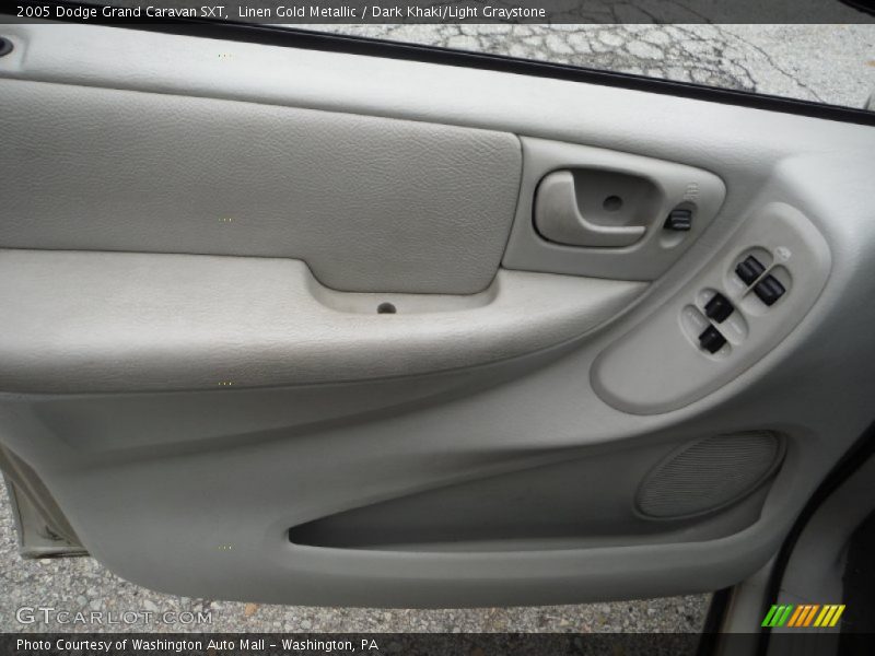 Linen Gold Metallic / Dark Khaki/Light Graystone 2005 Dodge Grand Caravan SXT
