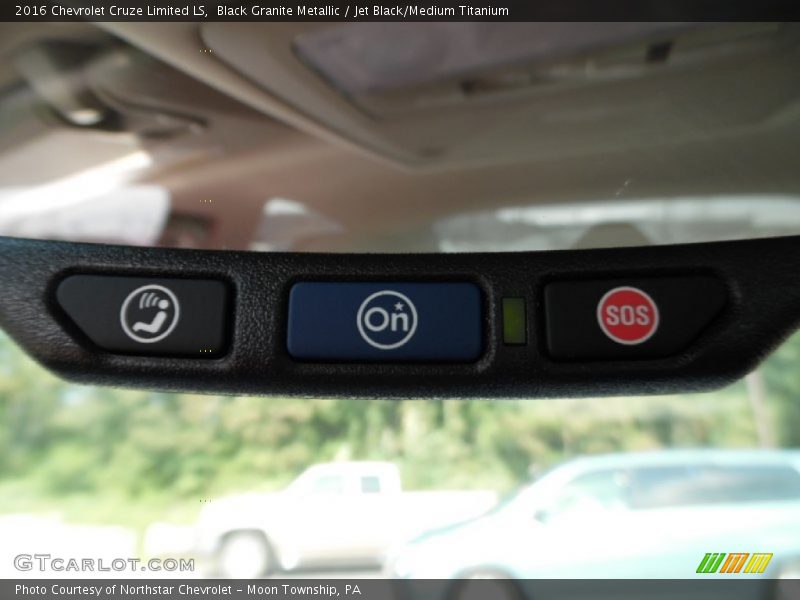 Black Granite Metallic / Jet Black/Medium Titanium 2016 Chevrolet Cruze Limited LS
