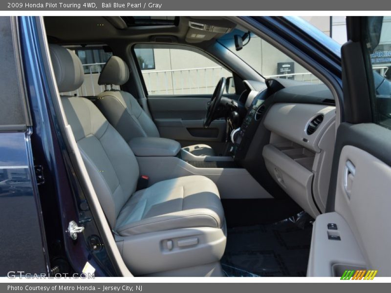 Bali Blue Pearl / Gray 2009 Honda Pilot Touring 4WD