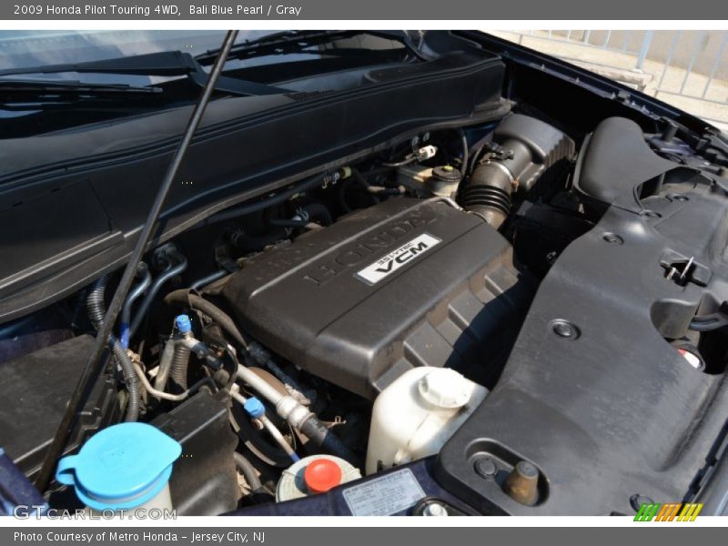 Bali Blue Pearl / Gray 2009 Honda Pilot Touring 4WD