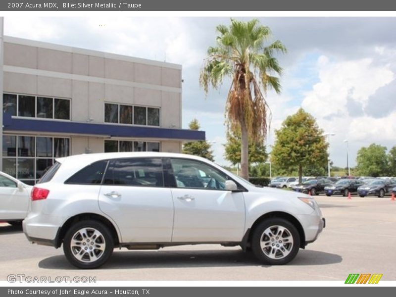 Billet Silver Metallic / Taupe 2007 Acura MDX