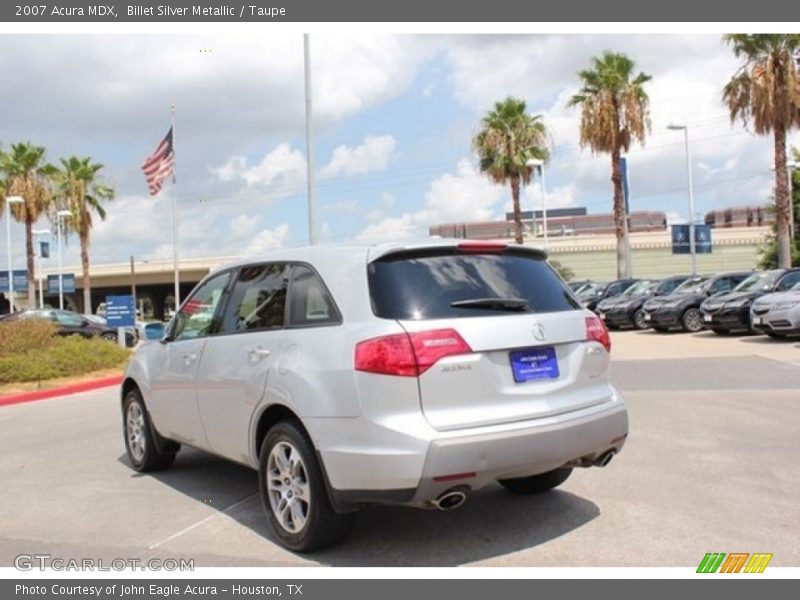 Billet Silver Metallic / Taupe 2007 Acura MDX