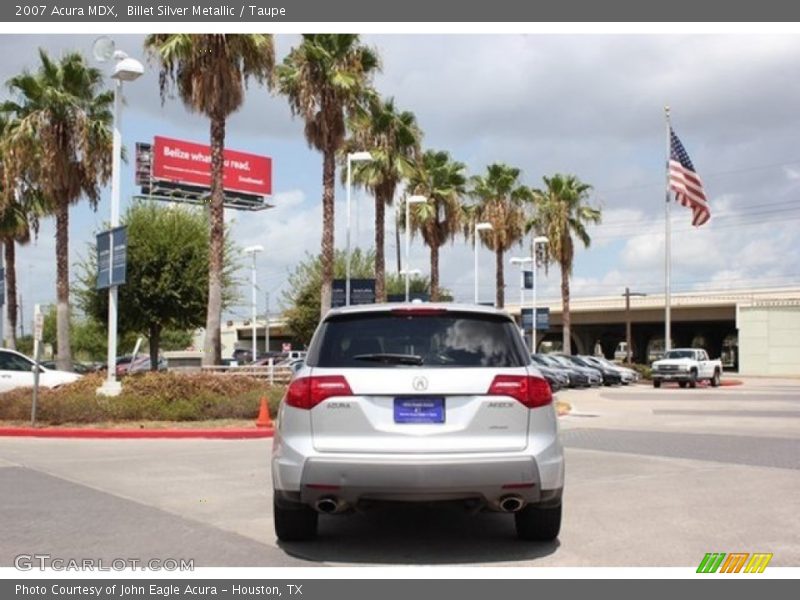 Billet Silver Metallic / Taupe 2007 Acura MDX